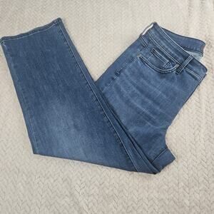 NYDJ Not Your Daughters Jeans Womens Sz 6 Blue Jeans Straght leg Casual